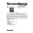 Panasonic CQ-VX100W Service Manual