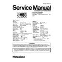Panasonic CQ-VX2300W Service Manual