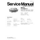Panasonic CR-LM4461K Service Manual
