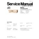 cx-cm3291ak service manual