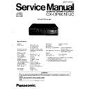 cx-dp601euc service manual