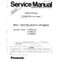 Panasonic CX-DP801EN, CX-DP801EUC, CX-DP803EN Service Manual / Supplement