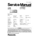 Panasonic CX-DP880N Service Manual