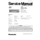 Panasonic CX-DV1070L Service Manual