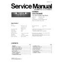 cx-lh0280b (serv.man2) service manual