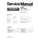 Panasonic CX-LH0480B Service Manual