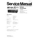 Panasonic CX-VN7580A Service Manual