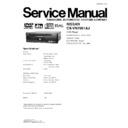 Panasonic CX-VN7881AJ Service Manual