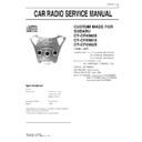 Panasonic CY-CF8560X, CY-CF8561X, CY-CF8562X Service Manual