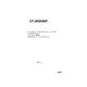 Panasonic CY-DXD360P Service Manual