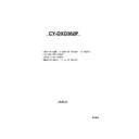 cy-dxd362p service manual