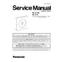 Panasonic BL-C1CE, BL-C1E Service Manual