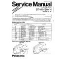 Panasonic BT-H1490YN Simplified Service Manual