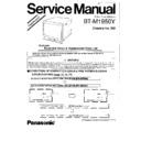 Panasonic BT-M1950Y Service Manual / Supplement