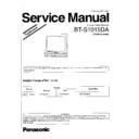 Panasonic BT-S1015DA (serv.man2) Service Manual / Supplement