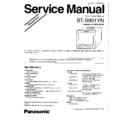Panasonic BT-S901YN Simplified Service Manual