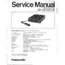 Panasonic GP-KS162CUE Service Manual