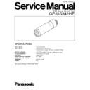 Panasonic GP-US542HE Service Manual