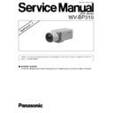 Panasonic WV-BP310 Service Manual / Supplement