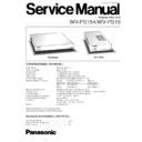 wv-ps154, wv-ps15 service manual
