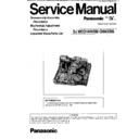 Panasonic DJ, Mechanism Simplified Service Manual