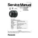 h-es045pp, h-es045e, h-es045gk service manual