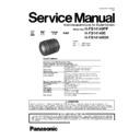 Panasonic H-FS14140PP, H-FS14140E, H-FS14140GK Service Manual