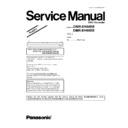 dmr-eh58ee, dmr-eh68ee simplified service manual