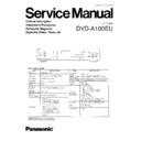 Panasonic DVD-A100EU Service Manual