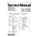 dvd-a330, dvd-a130en service manual