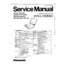 Panasonic DVD-L10EB, DVD-L10EC Service Manual
