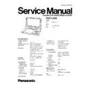 Panasonic DVD-LA95 Service Manual