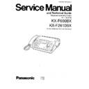 Panasonic KX-F600BX, KX-F2610BX Service Manual