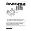 kx-fc195g-g, kx-fc195gr-g, kx-fc195jt-g, kx-fc195sp-g service manual
