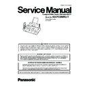 Panasonic KX-FC268RU-T Service Manual