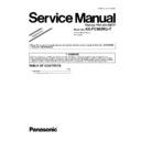 Panasonic KX-FC965RU-T (serv.man2) Service Manual / Supplement