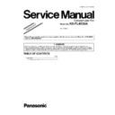 Panasonic KX-FL403UA (serv.man11) Service Manual / Supplement
