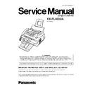 kx-fl403ua service manual