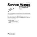 Panasonic KX-FL543RU (serv.man4) Service Manual / Supplement