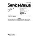 Panasonic KX-FLB853RU, KX-FA101A, KX-FA102A, KX-FA104E (serv.man2) Service Manual / Supplement