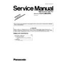Panasonic KX-FLM653RU (serv.man5) Service Manual / Supplement