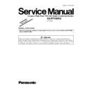 Panasonic KX-FP148RU (serv.man4) Service Manual / Supplement