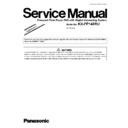 Panasonic KX-FP148RU (serv.man5) Service Manual / Supplement