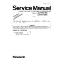 Panasonic KX-FP207RU, KX-FP218RU (serv.man12) Service Manual / Supplement