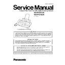 Panasonic KX-FP207UA, KX-FP218UA Service Manual