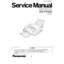 Panasonic KX-FP250 Service Manual