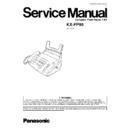 Panasonic KX-FP85 Service Manual