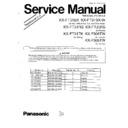 Panasonic KX-FT31BX, KX-FT31BX-W, KX-FT31RS, KX-FT33RS Service Manual / Supplement