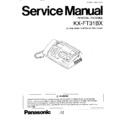 Panasonic KX-FT31BX Service Manual