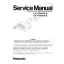 kx-ft908ru-b, kx-ft908ua-b service manual